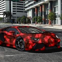 Плёнка камуфляж - Городской S013