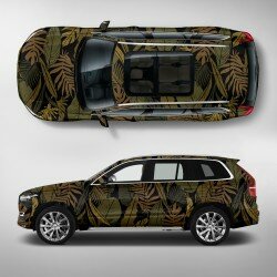 Плёнка камуфляж - Листья А056