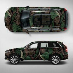 Плёнка камуфляж - Листья А057